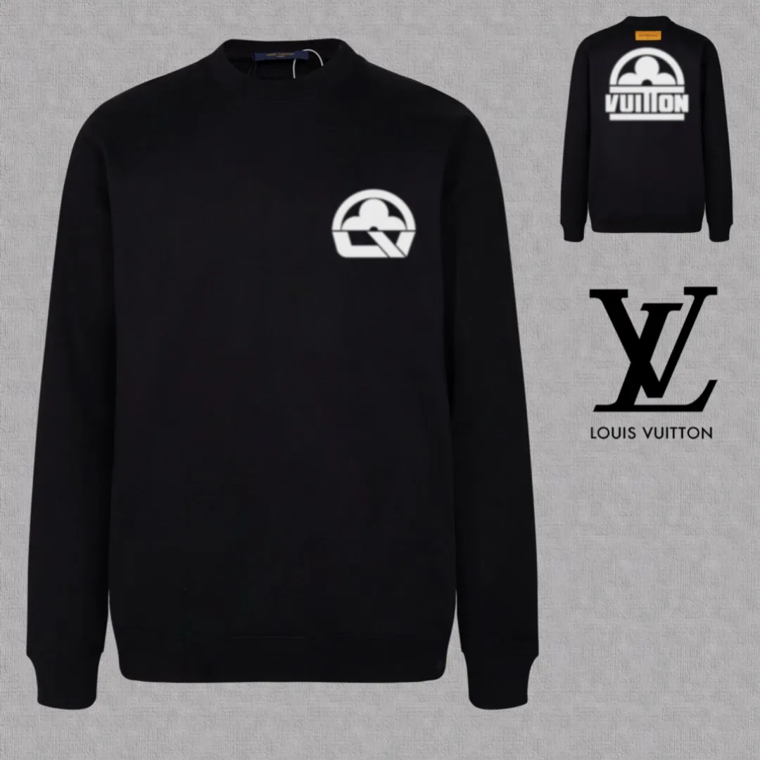 🅿️250 hot style on the shelves🔥❗ 💫〖Louis Vuitton LV〗 Fashionable round neck sweatshirt, casually matched with various styles, it is perfectly handsome😎The whole dress is made of double waistcoats, which makes the whole dress more three-dimensional. Not ordinary factories can do such fine work. The 2025 spring style counters are on sale, exquisite round neck terry sweatshirt, high-end double-strand pure cotton Customized drawstring ribs are dyed in the same vat and are complete with three standards. The chest craftsmanship adopts a simple and elegant pattern on the chest, which is easy to control for any age group! Fit and comfortable! Customized thickened 440g terry sweatshirt fabric, soft and comfortable to the touch, with a three-dimensional shape! 🙌🏻 It’s also very breathable, so it’s a versatile style that can be worn with any outfit! ✔Color: Black White Apricot Size: S M L XL 2XL